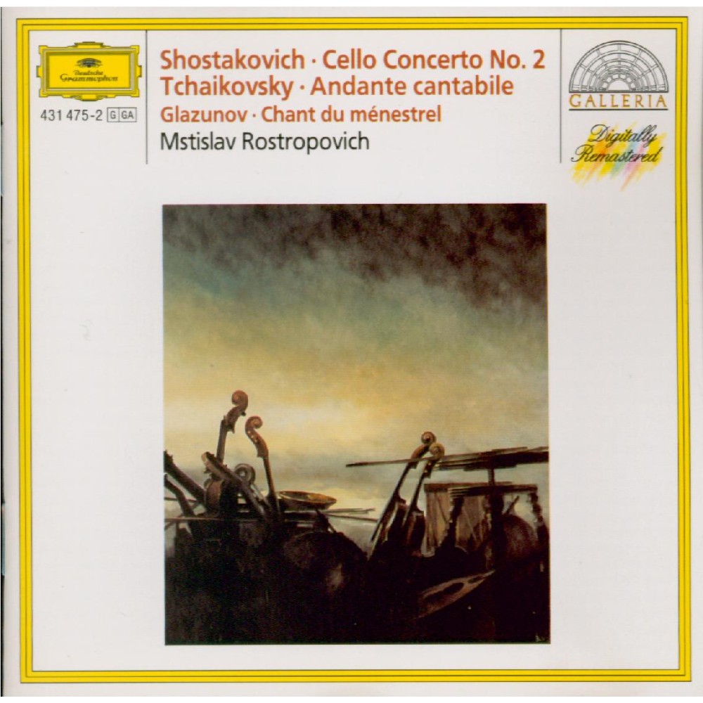 CHOSTAKOVITCH - Rostropovich - Concerto pour violoncelle n°2 op.126..